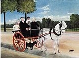 Henri Rousseau Old Juniere's Cart painting